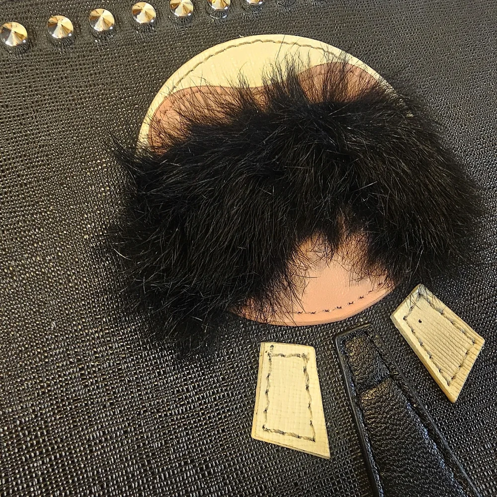 FENDI VITELLO KARLITO POUCH/CLUTCH - Picture 6 of 11